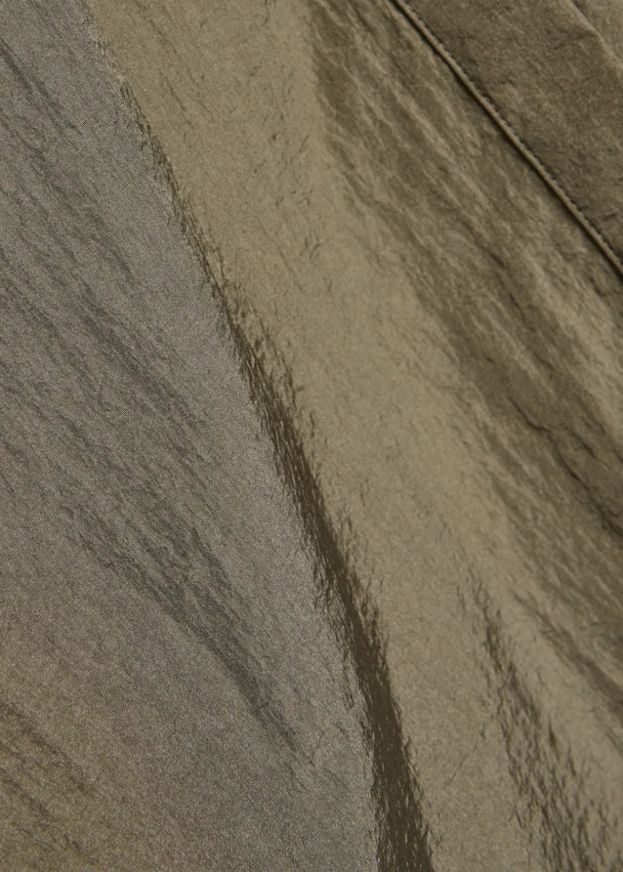 Platani crinkled shell shirt