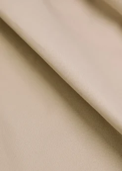 Pleated cotton-poplin trousers