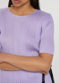 Pleated woven top
