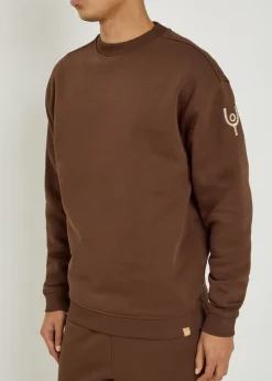 Pleatling logo-embroidered cotton sweatshirt