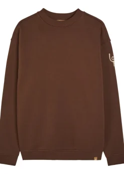 Pleatling logo-embroidered cotton sweatshirt