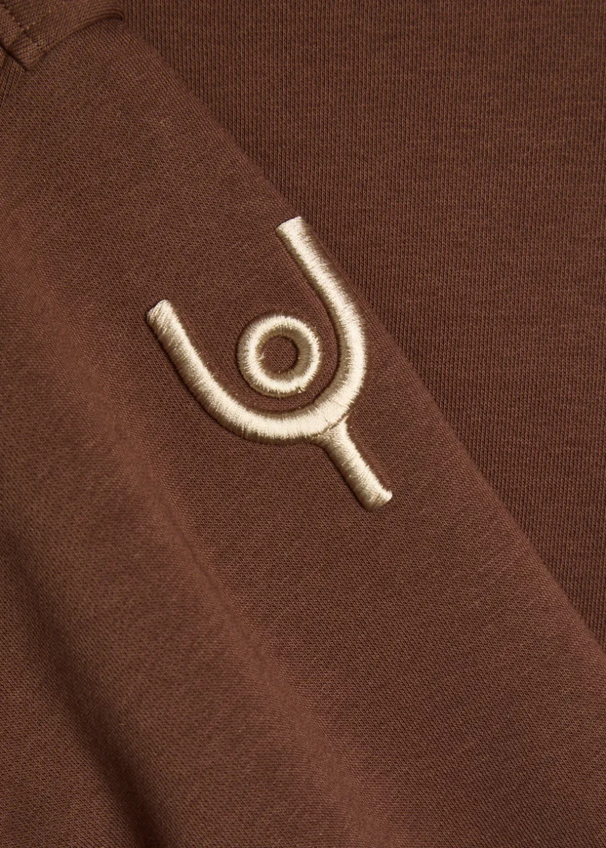 Pleatling logo-embroidered cotton sweatshirt