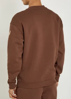 Pleatling logo-embroidered cotton sweatshirt