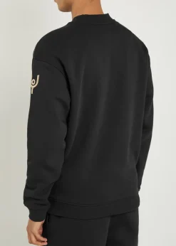 Pleatling logo-embroidered cotton sweatshirt