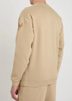 Pleatling logo-embroidered cotton sweatshirt