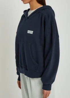 Plizzy hooded cotton sweatshirt