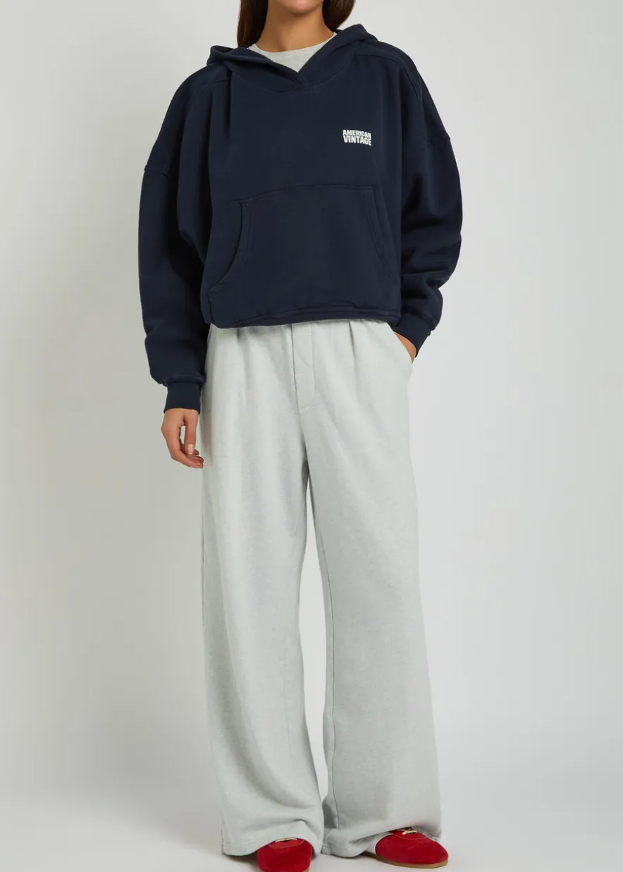 Plizzy hooded cotton sweatshirt