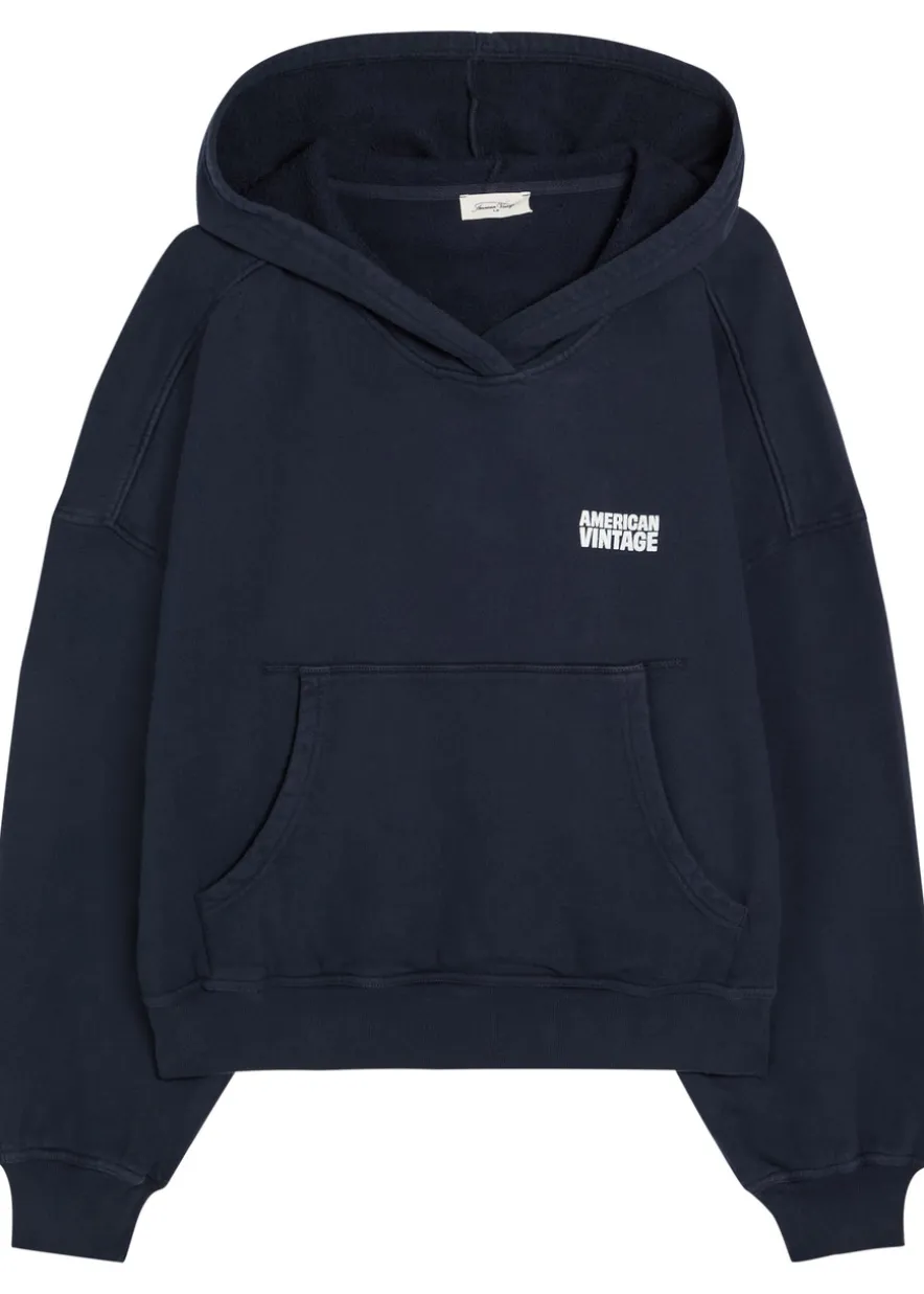 Plizzy hooded cotton sweatshirt