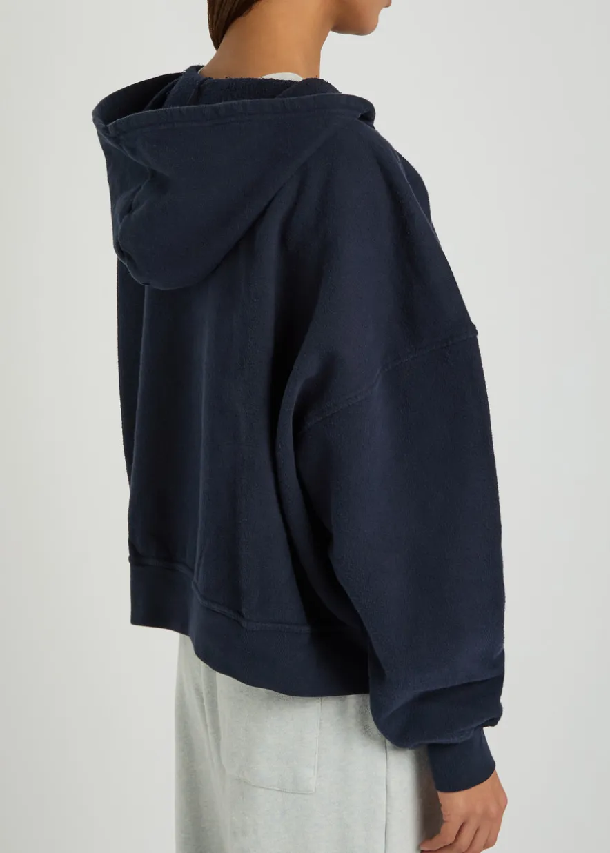 Plizzy hooded cotton sweatshirt