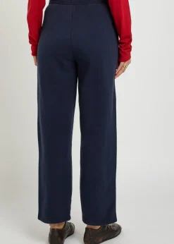 Plizzy logo-print cotton sweatpants