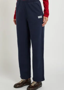 Plizzy logo-print cotton sweatpants