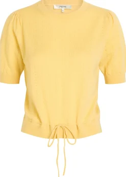 Pointelle cashmere top