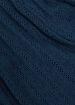Pointelle-knit shorts
