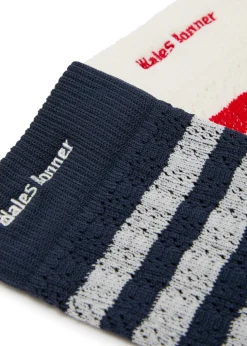 Pointelle-knit socks - set of two