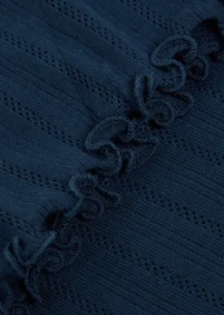 Pointelle-knit T-shirt