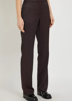 Poise straight-leg trousers