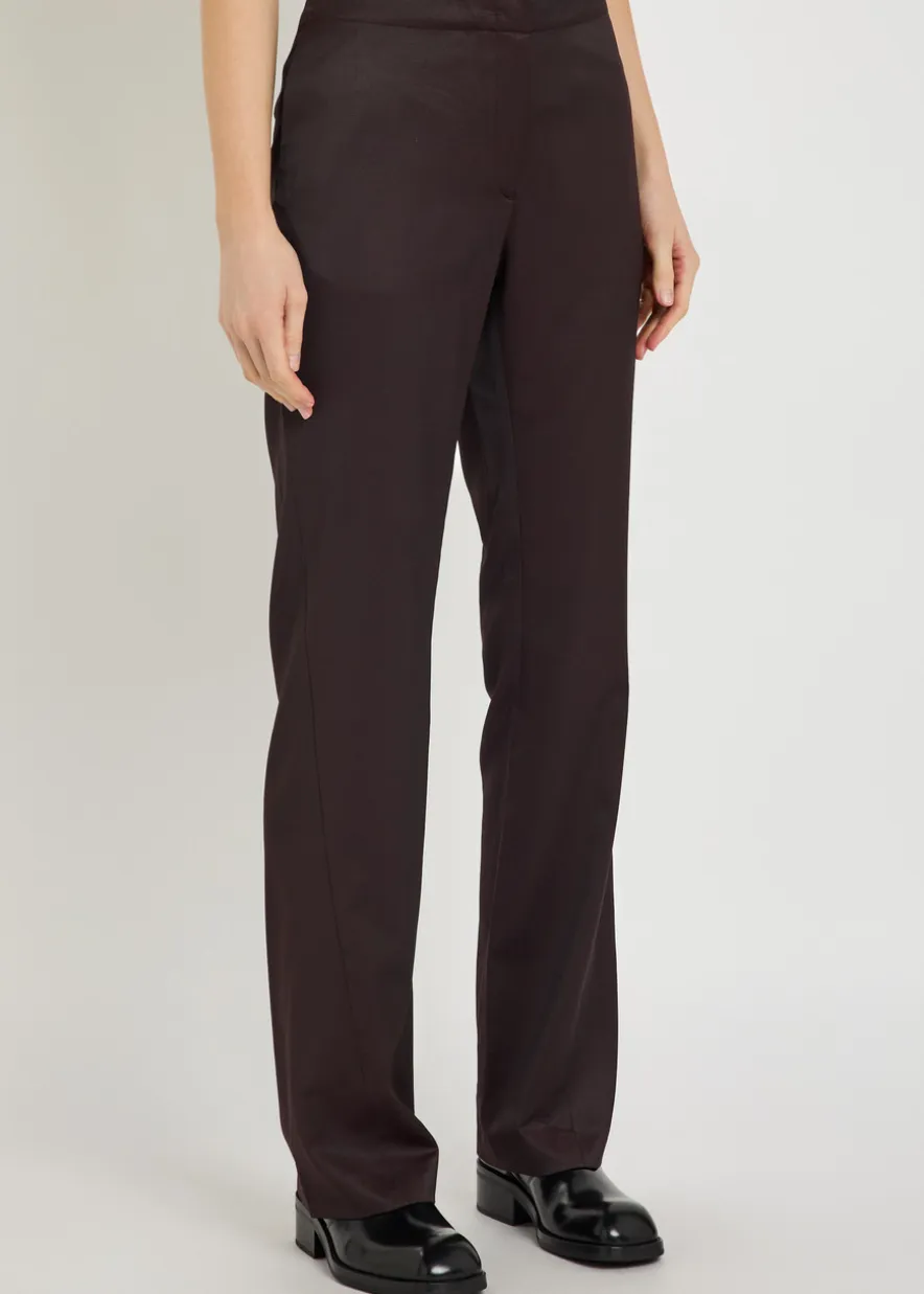 Poise straight-leg trousers