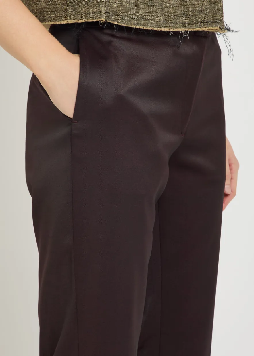 Poise straight-leg trousers
