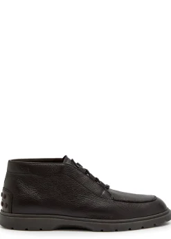 Polacco grained leather shoes