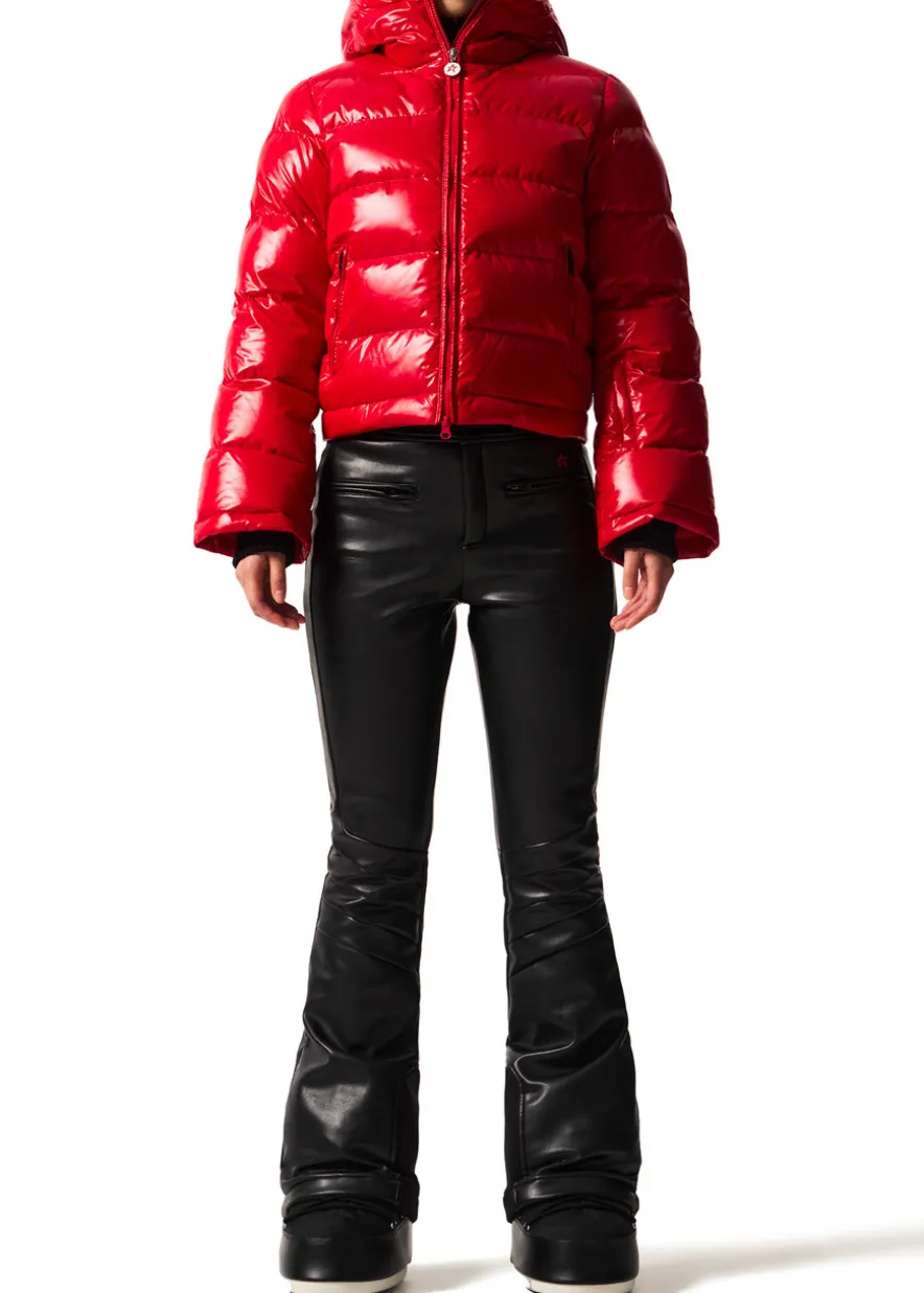 Polar puffer ski jacket