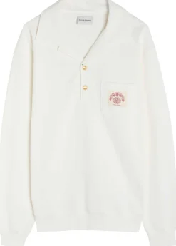 Polo D Miroir Shell piqué cotton polo shirt