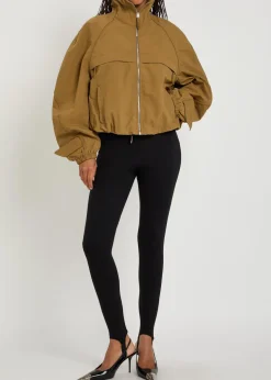 Ponte Stirrup stretch-jersey leggings