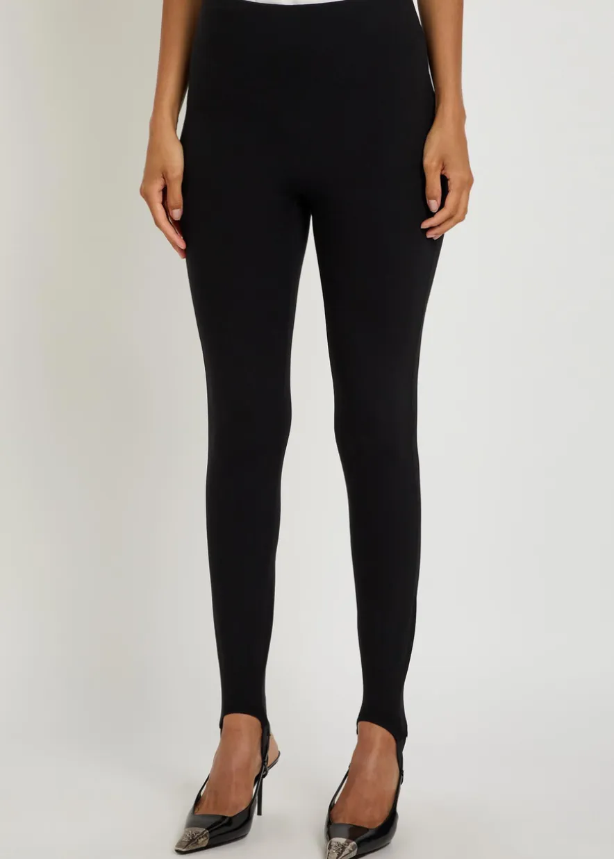 Ponte Stirrup stretch-jersey leggings