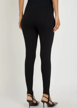 Ponte Stirrup stretch-jersey leggings