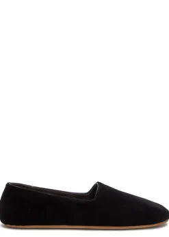 Ponti velvet slipper flats