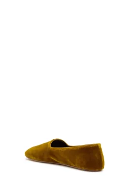 Ponti velvet slipper flats
