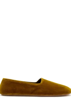 Ponti velvet slipper flats