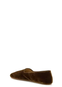Ponti velvet slipper flats