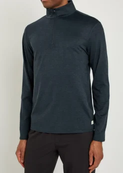Ponto half-zip jersey sweatshirt