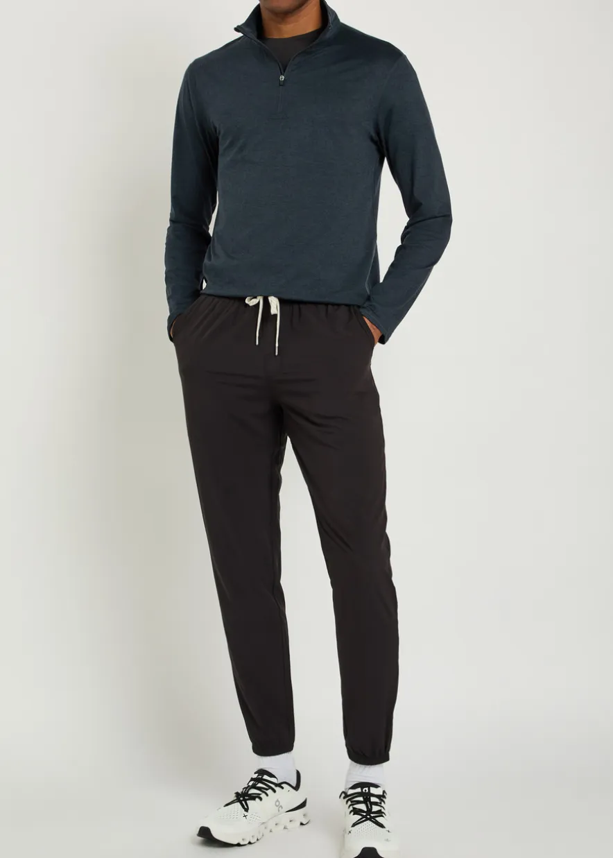 Ponto half-zip jersey sweatshirt