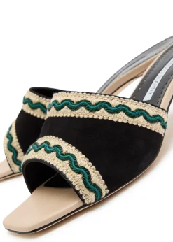 Pop Altra 50 suede and leather sandals