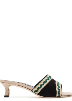 Pop Altra 50 suede and leather sandals