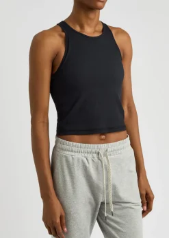 Pose Plyo ribbed-knit tank