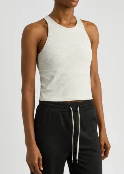 Pose Plyo ribbed-knit tank