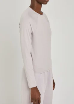 Pose ribbed jersey top