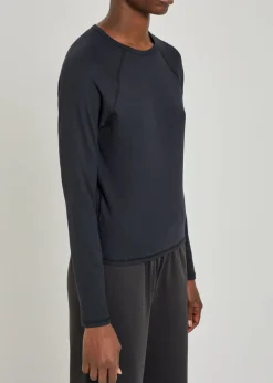 Pose ribbed jersey top