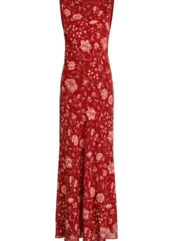 Prescott floral-print chiffon maxi dress