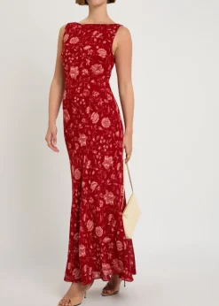 Prescott floral-print chiffon maxi dress