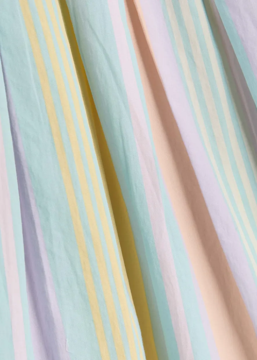 Primavera Stripe cotton midi dress