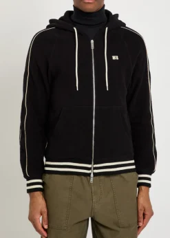 Prince hooded cotton-blend jumper