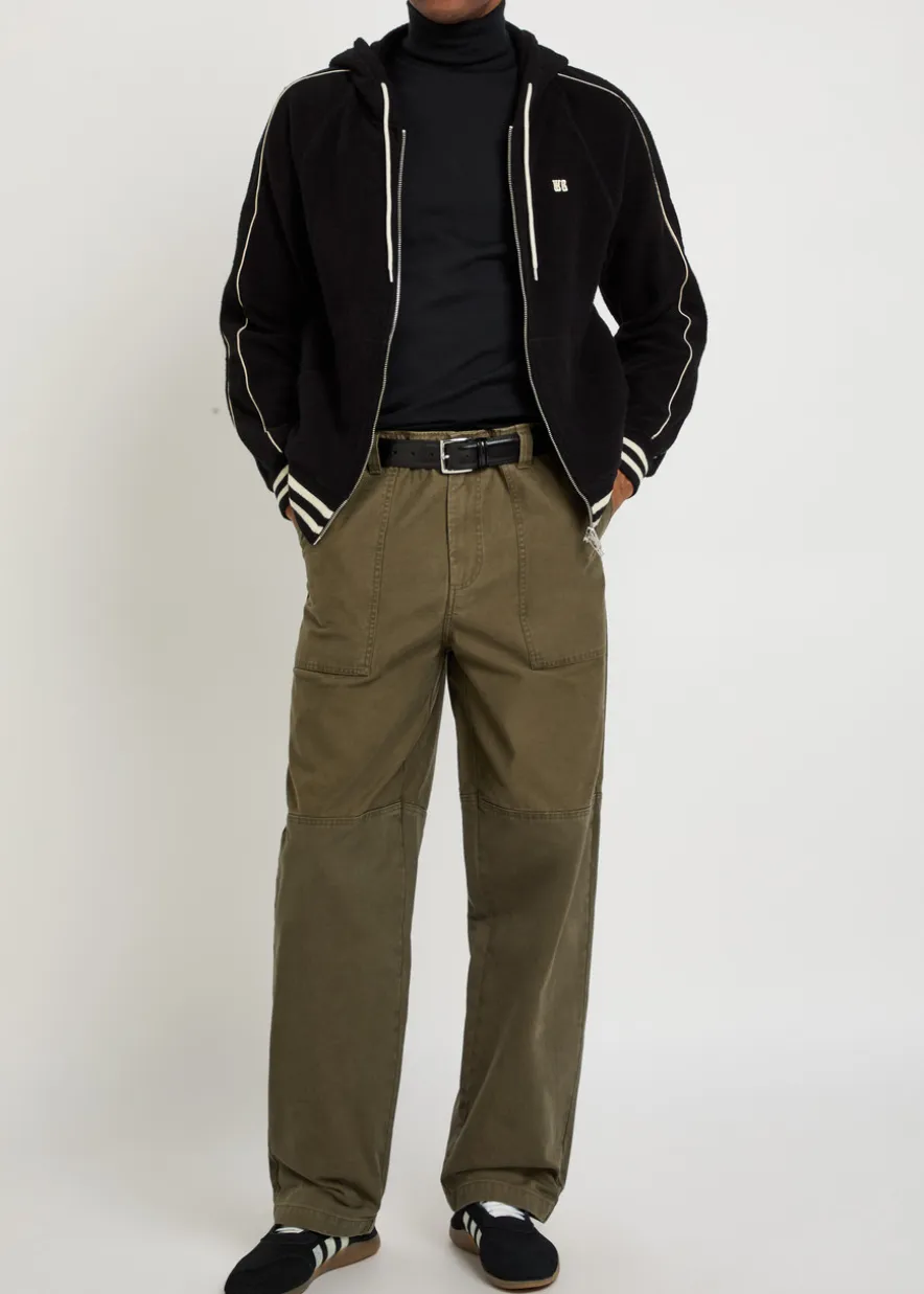 Prince hooded cotton-blend jumper