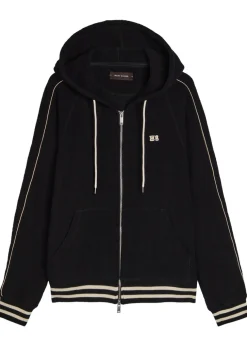 Prince hooded cotton-blend jumper