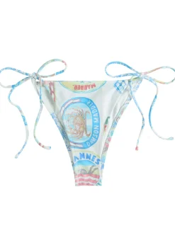 Printed bikini briefs