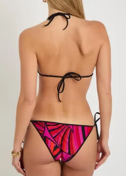 Printed bikini briefs