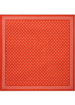 Printed cotton scarf