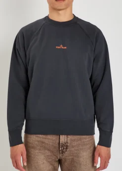 Printed cotton sweatshirt